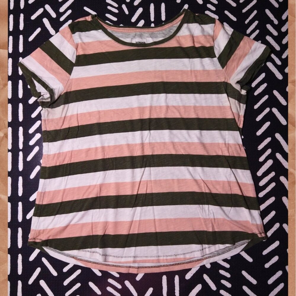 Sonoma Striped Everyday Tee